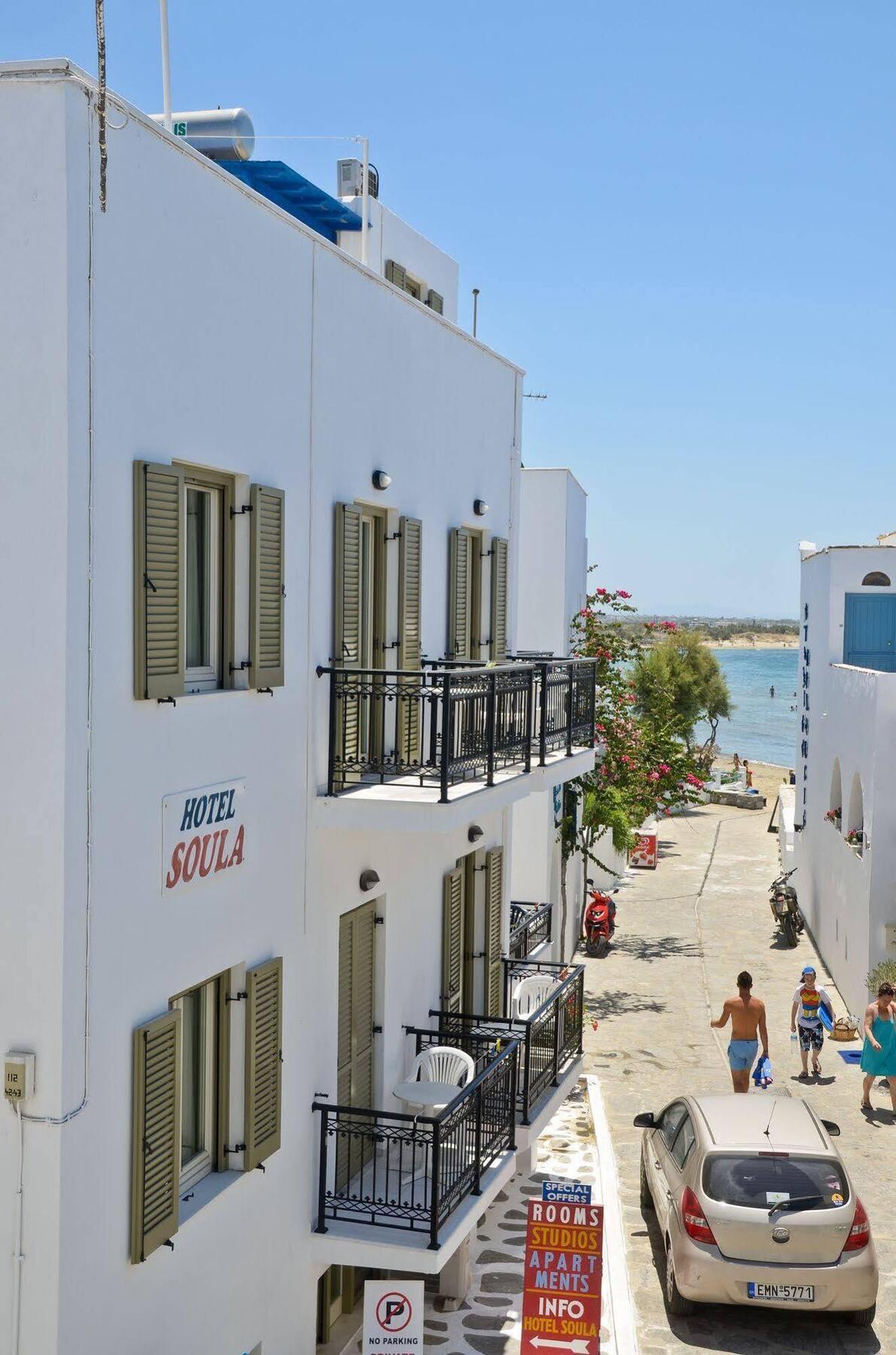 Soula Naxos Hotel Naxos City Екстериор снимка